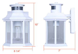 Kersley One Light Outdoor Lantern (IOL714WH)
