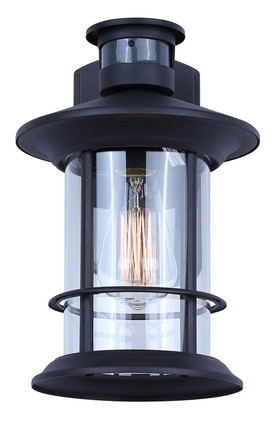 Dakota One Light Outdoor Wall Mount (IOL717BK)