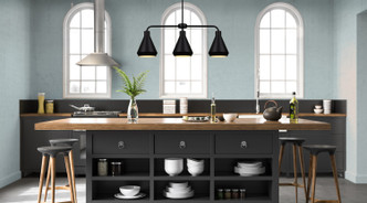 Byck Three Light Pendant (IPL1020A03BK)