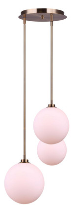 Simone Three Light Pendant (IPL1032A03GD)