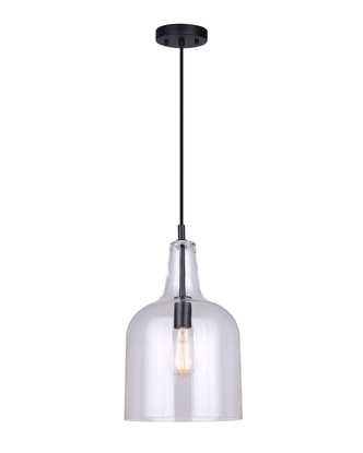 Canarm - IPL1059A01BK10 - One Light Pendant - Keeva - Matte Black