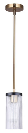 Jenner One Light Pendant (IPL1143A01BKG)