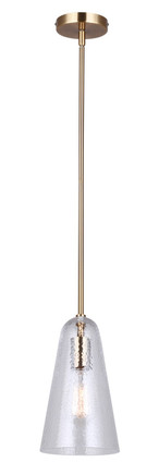 Canarm - IPL1144A01GD - One Light Pendant - Luisa - Gold