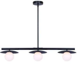 Canarm - IPL1209A03BK9 - Three Light Pendant - Mierka - Black