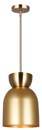 Canarm - IPL2102B01GDP - One Light Pendant - Aurea - Gold