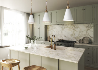 Ollie One Light Pendant (IPL2195B01WHG)