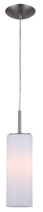 Canarm - IPL305A01BPT - One Light Pendant - Helena - Brushed Pewter