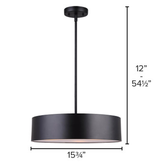Dexter Three Light Pendant (IPL318A03BK16)