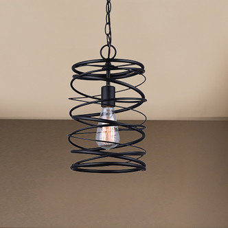 Ryland One Light Pendant (IPL411B01BK)