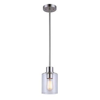 Canarm - IPL531A01BN - One Light Pendant - Portland - Brushed Nickel