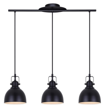 Canarm - IPL622A03BK - Three Light Pendant - Polo - Matte Black Canarm - IPL622A03BK - Three Light Pendant - Polo - Matte Black