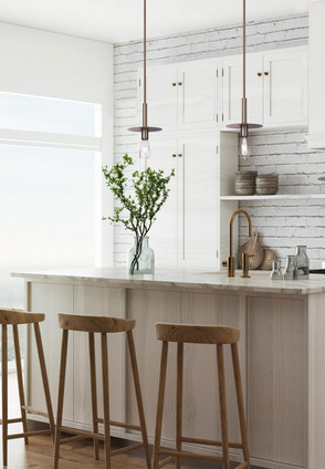 Viggo One Light Pendant (IPL696B01GD)