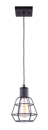 Canarm - IPL702A01BK - One Light Pendant - Wren - Metal Canarm - IPL702A01BK - One Light Pendant - Wren - Metal