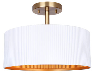Canarm - ISF1119A02WHG - Two Light Semi-Flush Mount - Rexton - Matte White