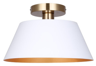 Canarm - ISF1146A01WHG - One Light Semi-Flush Mount - Daxton - Matte White