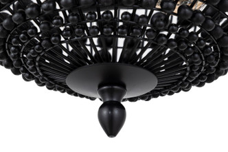 Burkley Two Light Flush Mount (ISF1185A02BK16)