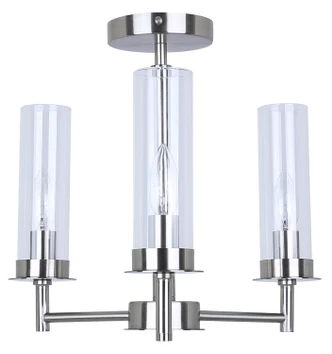 Benson Three Light Semi Flush Mount (ISF1205A03BN)
