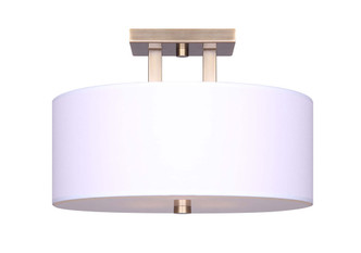 Canarm - ISF578A03GD - Three Light Semi Flush Mount - River - Gold