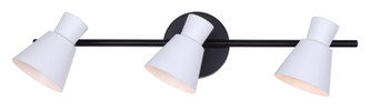 Canarm - IT1163A03BW10 - Three Light Track Lighting - Radley - Black/White