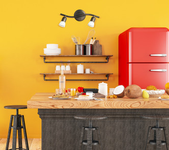 James Two Light Track Lighting (IT356A02ORB10)