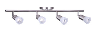 Canarm - IT356A04BPT10 - Four Light Track - James - Brushed Pewter