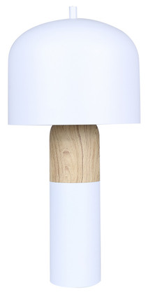 Caleb One Light Table Lamp (ITL1152A18WHW)