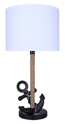 Sidro One Light Table Lamp (ITL2139B26BK)