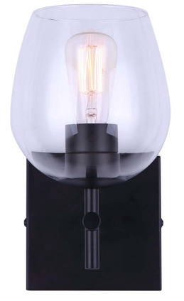 Cain One Light Vanity (IVL1019A01BK)