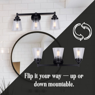 Declan Three Light Vanity (IVL1097A03BK)