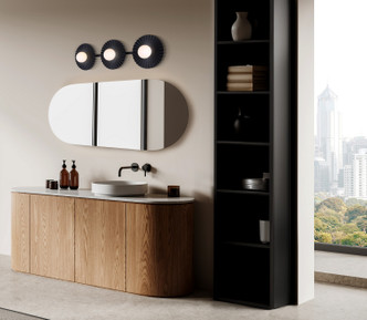 Payton Three Light Vanity (IVL1210A03BK9)