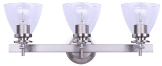 Canarm - IVL256A03BN-RG - Three Light Vanity - Ivl256A03Bn-Rg - Brushed Nickel