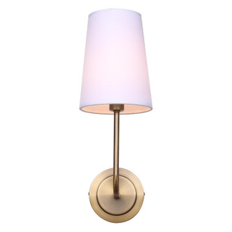 Amari One Light Wall Sconce (IWF2038B01GD)
