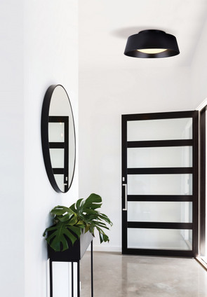 Dion LED Flush Mount (LFM131A14BK)