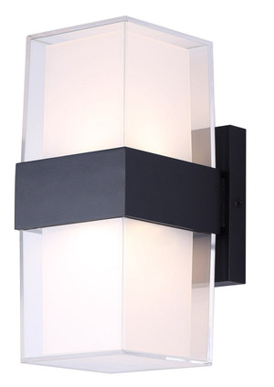 Canarm - LOL676BK - LED Outdoor Lantern - Axl. Lol676Bk - Black