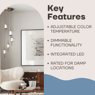 Lavene LED Pendant (LPL321A05GD)