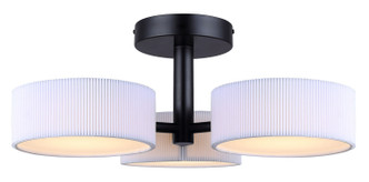 Canarm - LSF288A03BK - LED Semi Flush Mount - Carmynn - Black