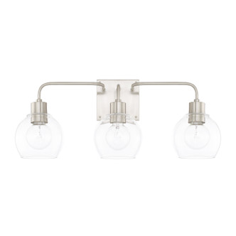 Capital Lighting - 120031BN-426 - Three Light Vanity - Tanner - Brushed Nickel