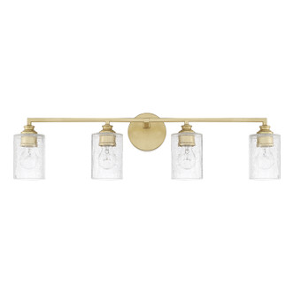 Capital Lighting - 120541CG-422 - Four Light Vanity - Milan - Capital Gold