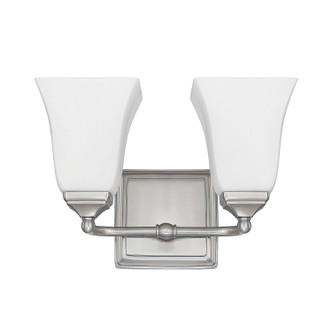 Capital Lighting - 8452BN-119 - Two Light Vanity - Cade - Brushed Nickel