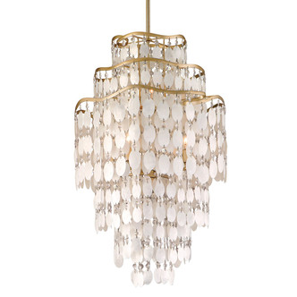 Corbett Lighting - 109-47-CPL - Seven Light Chandelier - Dolce - Champagne Leaf