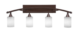 Toltec Lighting - 174-BRZ-310 - Four Light Bath Bar - Bow - Bronze
