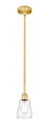 Innovations - 616-1S-SG-G392 - One Light Mini Pendant - Edison - Satin Gold
