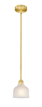 Innovations - 616-1S-SG-G411 - One Light Mini Pendant - Edison - Satin Gold