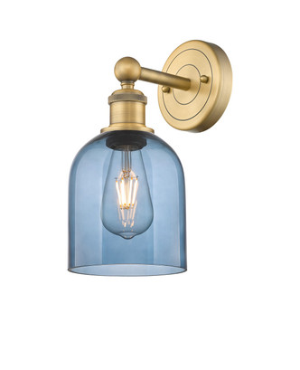 manufacturer_finish:Brushed Brass|manufacturer_glass:Blue Bella|light_output:220.00lm|color_temperature:2200K|cri:99