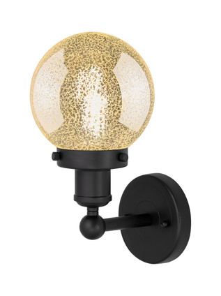 Edison One Light Wall Sconce (616-1W-BK-G208-6)