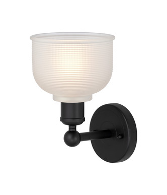 Edison One Light Wall Sconce (616-1W-BK-G411)