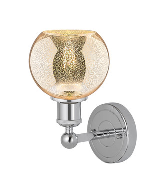 Edison One Light Wall Sconce (616-1W-PC-G128-6)