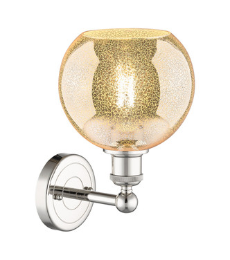 Edison One Light Wall Sconce (616-1W-PN-G128-8)
