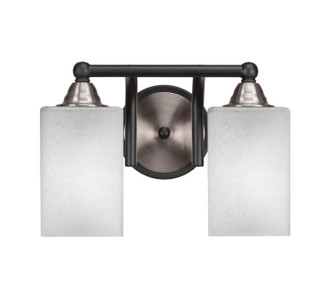 Toltec Lighting - 3422-MBBN-531 - Two Light Bath Bar - Paramount - Matte Black & Brushed Nickel