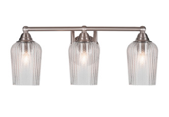 Toltec Lighting - 3423-BN-4250 - Three Light Bath Bar - Paramount - Brushed Nickel